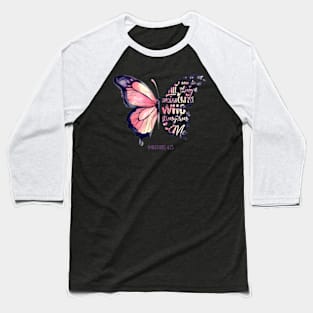 butterfly Baseball T-Shirt